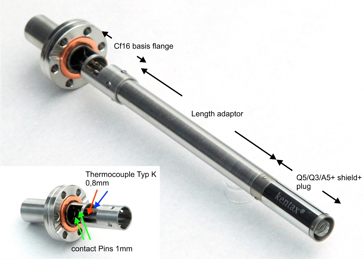 Point source on CF16 flange